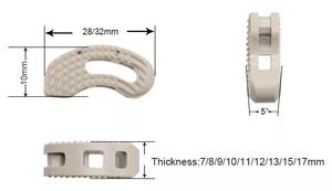 Geasure Spine System Lombar <span class=keywords><strong>Spinal</strong></span> Implants TILF <span class=keywords><strong>Peek</strong></span> <span class=keywords><strong>Cage</strong></span> T-PAL <span class=keywords><strong>Peek</strong></span> <span class=keywords><strong>Cage</strong></span> - Product Image 4
