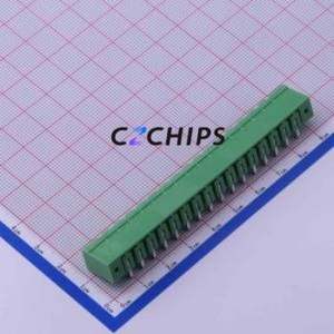 KF2EDGRM-5.0-16P Plug-in Terminal Block Bent Lead Through Hole,P=5mm Board-to-Board / Socket - Closed Screw Fixing 1x16P 5mm - Product Image 2