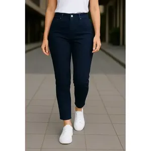 Pantaloni da Donna in Gabardine Elasticizzata Adrenaline, Vita Alta, Cinque Tasche, Traspiranti - Product Image 5