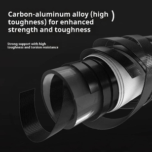 Bâton de randonnée en aluminium carbone rose avec système de verrouillage rapide, ultra léger 225g <span class=keywords><strong>pour</strong></span> l'exploration en plein air - Product Image 4