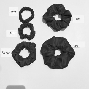 Personalice su logotipo de gama alta 100% Mulberry Silk Ponytail temperamento diadema <span class=keywords><strong>diferentes</strong></span> tamaños coloridos <span class=keywords><strong>Scrunchies</strong></span> - Product Image 4