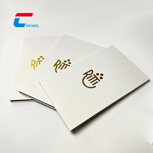 ซองใส่นามบัตรของขวัญสำหรับ Google Review การ์ดกล่องบรรจุภัณฑ์กระดาษแข็งสีดำแข็ง - Product Image 3