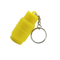 Porte-clés en caoutchouc souple PVC avec anneau métallique, porte-clés 3D Kawaii Anime, porte-clés en PVC Hatsune, porte-clés de dessin animé