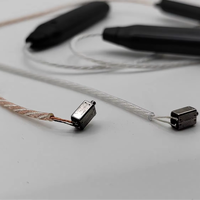 Headphone Earplug besi bergerak cetakan Resin yang dapat disesuaikan dengan daya tahan baterai 24 jam antarmuka tipe-c untuk perangkat seluler