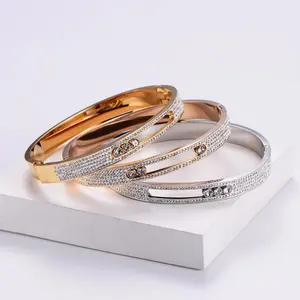 Hanpai Hotselling Titanium Bracelet Bangle Open Size Wholesale Titanium Steel Bracelet For Women