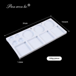 Palettes <span class=keywords><strong>de</strong></span> <span class=keywords><strong>peinture</strong></span> en plastique professionnelles pour enfants plateau <span class=keywords><strong>de</strong></span> <span class=keywords><strong>dessin</strong></span> d'art bricolage Palettes <span class=keywords><strong>de</strong></span> 11 puits pour les projets <span class=keywords><strong>de</strong></span> <span class=keywords><strong>peinture</strong></span> pour enfants - Product Image 3