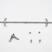 Accessoires de coffrage en acier, système de ligature pour la construction en béton, conception moderne et recyclable