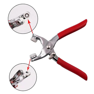 100 pièces de boutons-pression durables à griffes de 9,5 mm en acier inoxydable et alliage de zinc, kit DIY avec outil de rivetage manuel - Product Image 5