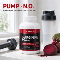 Capsules de L-Arginine 3000mg OEM ODM Marque Privée Vente en Gros Haute Qualité Stock Disponible Acide Aminé Énergie pour l'Entraînement et les Protéines