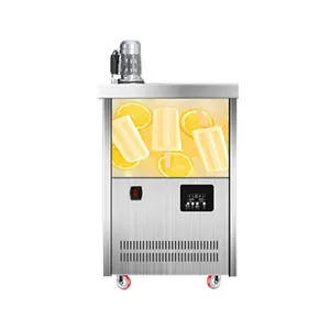 Commercial Quality-Assured Reasonable Price Automatic OEM Electric 1000W Ice Cream Stick Making 4 Molds Machine Popsicle Machine