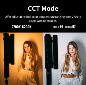 ZHIYUN FIVERAY F100 100W Tube lumineux LED RVB Baguette lumineuse pour photographie Streaming Interview Tiktok <span class=keywords><strong>Youtube</strong></span> VS Sokani X25 - Product Image 6