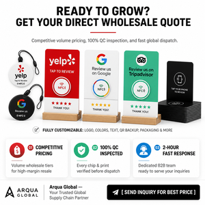 Tarjeta NFC Acrílica con Chip NTAG215, Impermeable, para Menú <span class=keywords><strong>de</strong></span> Mesa <span class=keywords><strong>de</strong></span> Restaurante, Abre el Menú Digital con el Teléfono, Sin Necesidad <span class=keywords><strong>de</strong></span> Aplicación, para Cafetería, Bar, Comida - Product Image 5