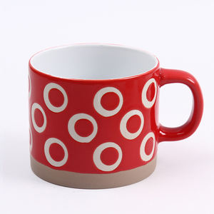 Regalo Oficina Taza de desayuno en relieve Personalidad creativa Taza de café Tazas de cerámica para uso diario - Product Image 1
