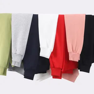 Customized Logo Sweater Round Neck Cotton Printed Pullover Quantity Plus Size Men's Hoodies Sweatshirts