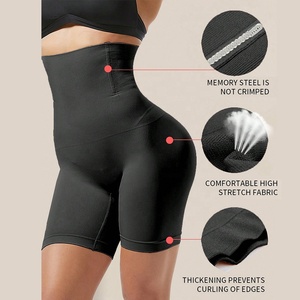 Pantaloncini Modellanti a <span class=keywords><strong>Vita</strong></span> Alta da Donna, Controllo Pancia, Sollevamento Glutei, Snellenti, Body Shaper - Product Image 5
