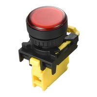 Lampe indicatrice LED multicolore en plastique 220Vac 24Vdc 22mm 25mm CRI 50 Durée de vie 10000h Base Ba9S 50 Lumens