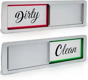 Cozinha Dirty Clean Frigorífico Máquina de lavar louça Etiqueta para Cozinha Organização Máquina de lavar louça Ímã Limpo Dirty Sign Indicator