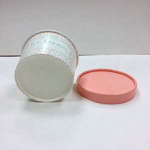 Coppette per <span class=keywords><strong>gelato</strong></span> personalizzate con coperchi, ciotole usa e getta in carta kraft per yogurt, <span class=keywords><strong>gelato</strong></span>, yogurt <span class=keywords><strong>gelato</strong></span> (Froyo) e sorbetto - Product Image 4