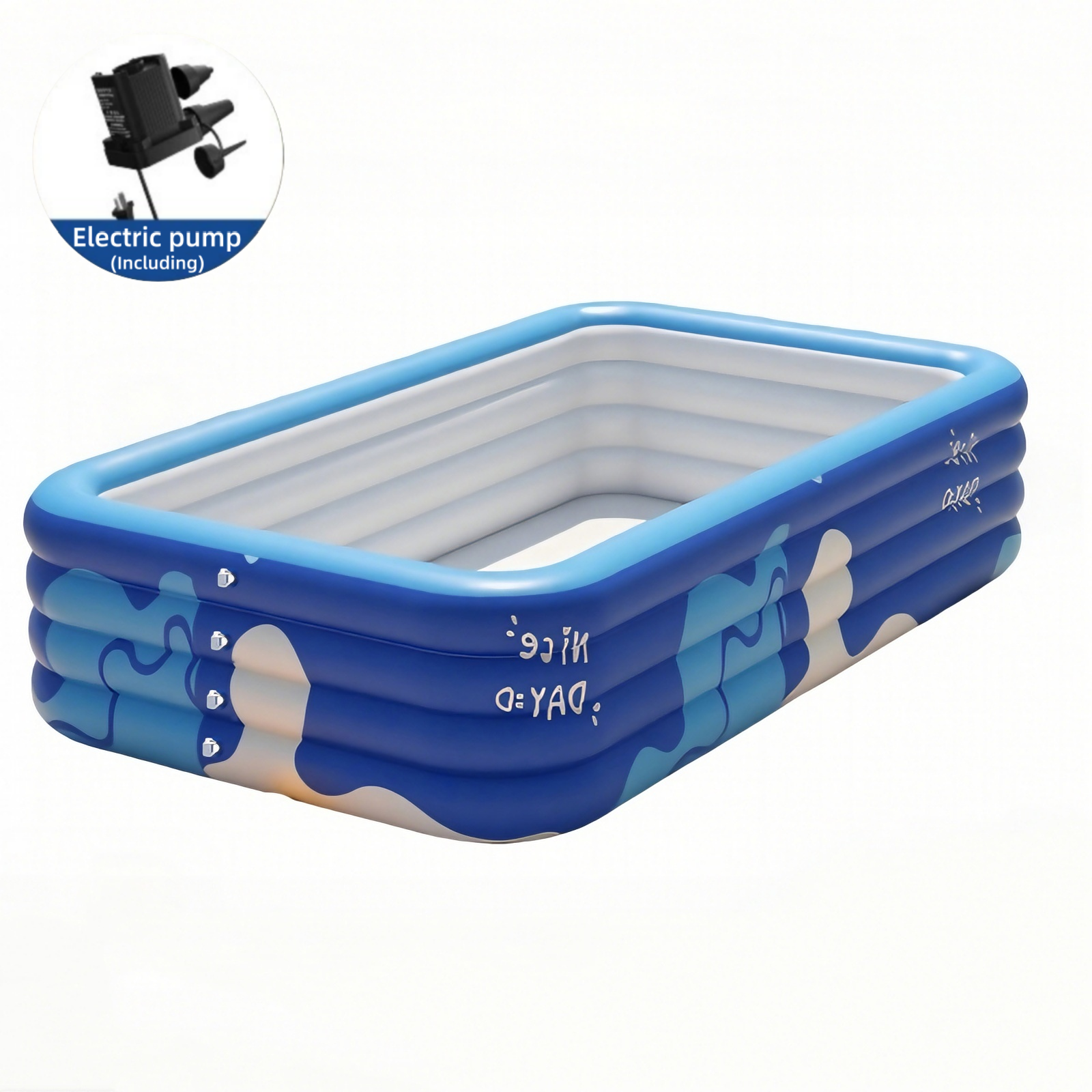 Bomba Azul+Eléctrica