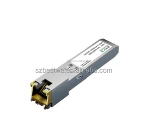 SFP 1.25G 100M Copper <b>Cable</b> 100/1000/10000Mbps Ethernet SFP Module <b>RJ45</b> Network Fiber Media Converter Module - Product Image 1