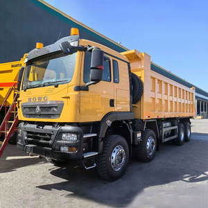 Truk Dump Sinotruck Howo TX 8x4 Beban Berat 30 ton dengan Sasis Kokoh Howo 371hp Truk <span class=keywords><strong>Tipper</strong></span> untuk Dijual Ghana - Product Image 2
