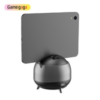 Stabilisateur de caméra intelligent Q8 double 360° avec suivi automatique du visage, compatible mobile/tablette, batterie 4000 mAh, autonomie 15-20h