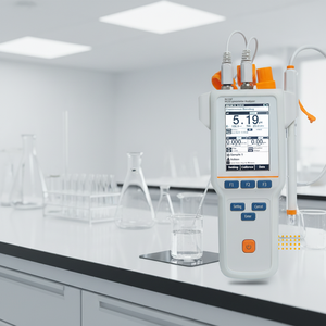 Analyseur de qualité de l'eau multi-paramètres M310F-A, appareil portable professionnel pour les tests de <span class=keywords><strong>pH</strong></span>, d'ions, de conductivité et de température - Product Image 1