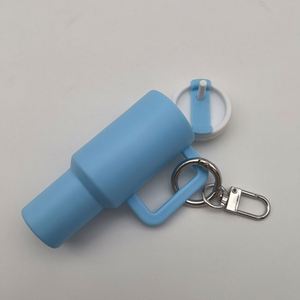 Nouveau style mini porte-gobelet, accessoires, conteneur, sac à bouteille, porte-clés, cadeaux, mini porte-clés gobelet - Product Image 2
