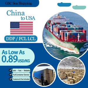 Agencia Profesional de Transporte Marítimo GSC FCL LCL+Express que Ofrece Soporte 24/7 para Transporte de Carga FBA de Amazon <span class=keywords><strong>en</strong></span> Guangzhou, EE. UU. - Product Image 1
