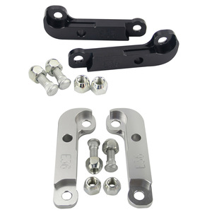 Bmw E36 Aluminum Alloy Steering Angle Adjustment <b>Bracket</b> 158mm Blue For Drift Racing Upgrade - Product Image 3