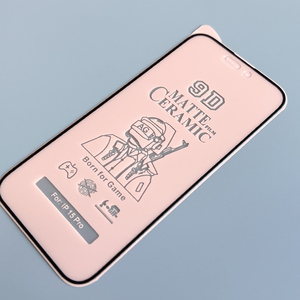 ฟิล์มเซรามิกแบบด้าน 9D คุณภาพสูง ป้องกันหน้าจอเต็มจอ สำหรับ iPhone 15 Pro Max และ Samsung S24 S25 - Product Image 6