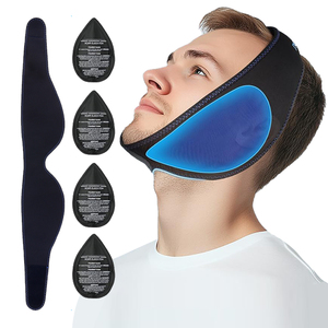4 Pcs Cloth Covered Facial Cooling Gel Pads for Wisdom Teeth Jaw Head Wrap Chin Hot & Cold Therapy Perfect Ice Pack Product