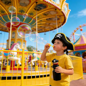 Mini Juego de Burbujas Pirata, Juguetes de Plástico para Niños, Reuniones al Aire Libre, Entretenimiento OEM, Regalos Navideños - Product Image 3