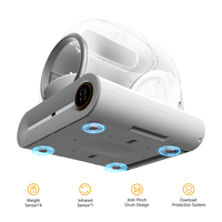 Bac à litière intelligent entièrement fermé pour chat, 65L, espace extra large, contrôle par application, anti-fuite de sable, désodorisation ionique, toilette automatique pour chat