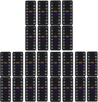Bande thermométrique réversible à cristaux liquides pour la fermentation 18-30 ℃   Autocollant adhésif de température pour bocaux de fermentation de kombucha et de cornichons