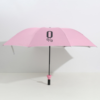 CHUVABAND Parapluie pliant manuel 21 pouces 8K avec impression de logo personnalisé, parapluie bouteille de vin, cadeau promotionnel économique