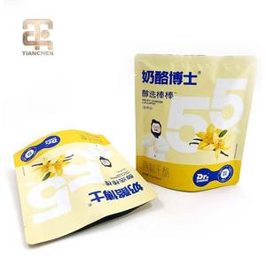 Bolsa de Plástico Impresa Personalizada de Grado Alimenticio, Resistente a la Humedad, para Almacenamiento de Queso, Comida para Mascotas y Fideos - Product Image 4