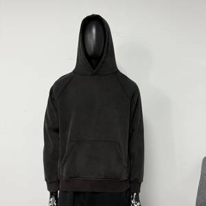Sudadera con Capucha de Alta Calidad con Efecto Deslavado <span class=keywords><strong>Vintage</strong></span> para Unisex - Product Image 1
