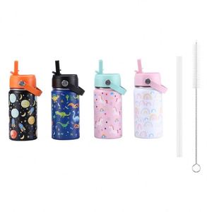 New Style 304 Stainless Steel Small Capacity Vacuum Handle Kids <b>Straw</b> Insulated <b>Cup</b> Outdoor Sports Water Bottle - Product Image 1