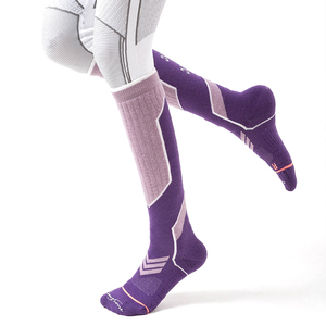 Chaussettes de sport thermiques chaudes antidérapantes en laine mérinos à semelle rembourrée, les plus vendues, pour le <span class=keywords><strong>ski</strong></span> et l'alpinisme - Product Image 5