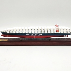 O.a.s nhà máy của tay nghề quy mô Thuyền Mô hình 1:1000 quy mô tùy chỉnh 35cm sealaersk container tàu mô hình cho vận chuyển Quà Tặng - Product Image 3