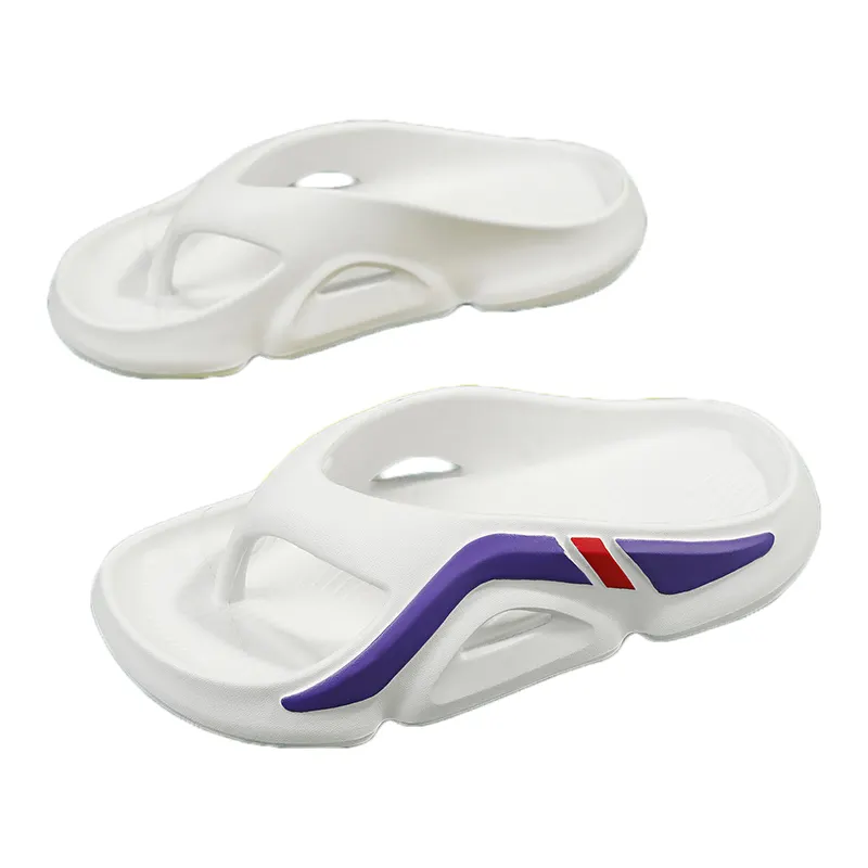 Summer flip flops bathroom slippers anti- slip beach thick platform casual flip flops sandals for women