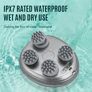 EILISON KWH719 Masajeador Eléctrico Vibrador para el Cuero Cabelludo, Cabezal de Silicona para Lavado de Cabello, Mejora la Circulación Sanguínea, Antiestrés, Relajación, Regalo - Product Image 2