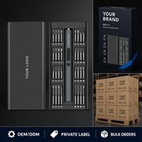 YIYUN Kit de tournevis sans fil USB 66-en-1 avec moteur sans balais, couple de 0,35 N.m, perceuse électrique compacte pour réparations, vente en gros