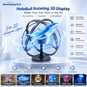 Esfera Holográfica 3D de 50CM, Bola LED Giratoria con 1536 LED y 2000 Nits para Exhibiciones, Publicidad y Comercio Minorista - Product Image 4