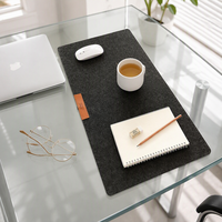 Tapis de souris en feutre à prix abordable, tapis de bureau pour ordinateur, accessoires de bureau pour le travail