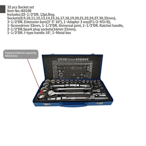 32 Cái Cờ Lê Dụng Cụ Cầm Tay Bộ Cờ Lê Ổ Cắm Bộ - Product Image 3