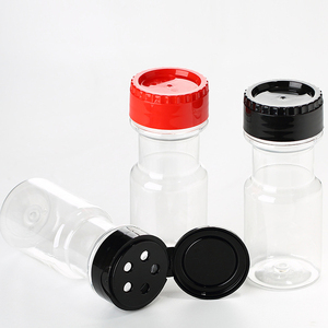 Giá rẻ đa năng gia vị nhựa gia vị bao bì muối và hạt tiêu chai Jar giá rẻ Giá nhựa gia vị Shaker chai - Product Image 4