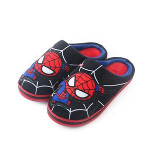 Pantoufles en peluche pour enfants, personnalisées, mignonnes, imprimées, Captain US, pour garçons et filles, automne-hiver, intérieur - Product Image 2