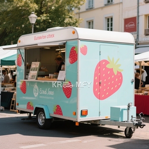 Remolque de Comida Personalizado 2025, Equipo de Parrilla Personalizado, Camioneta de Cocina Móvil Rápida para Tacos, Remolque de Concesión de BBQ - Product Image 2